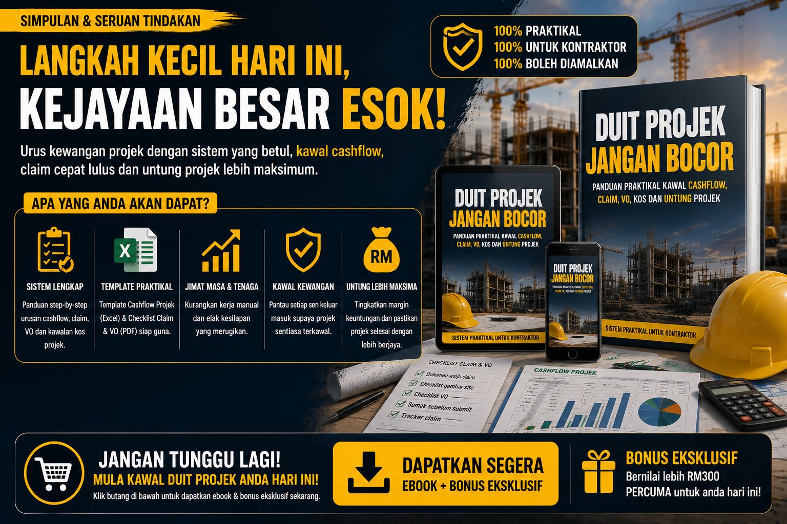 Ebook Cashflow Contractor Dan Bonus - Image 2