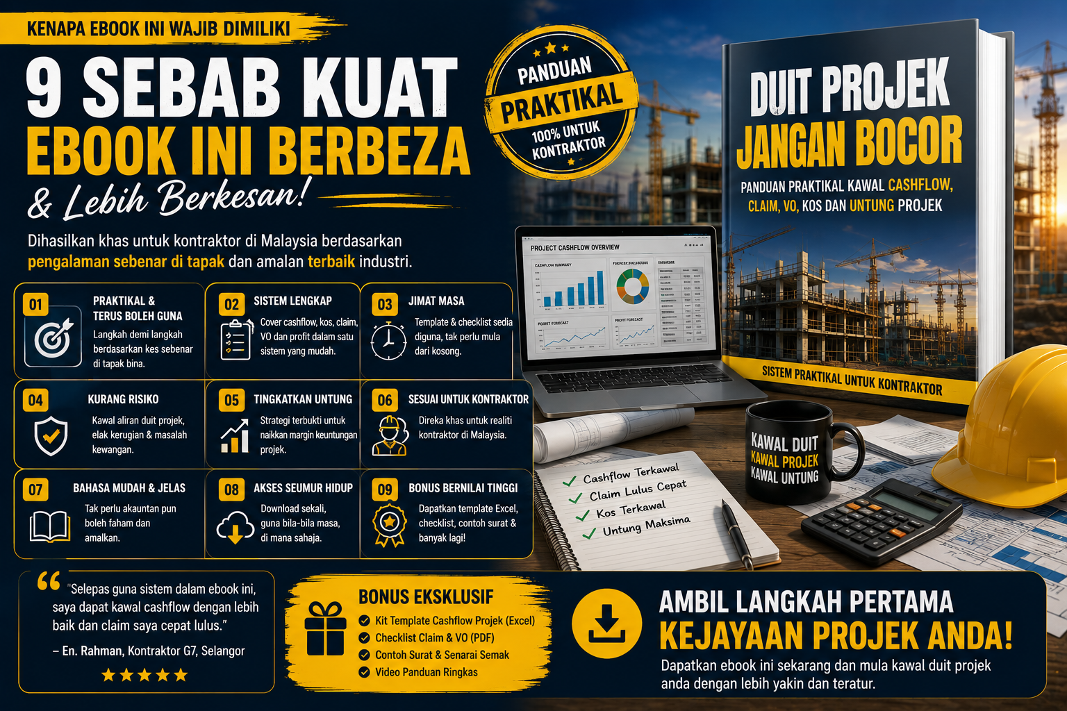 Ebook Cashflow Contractor Dan Bonus - Image 3